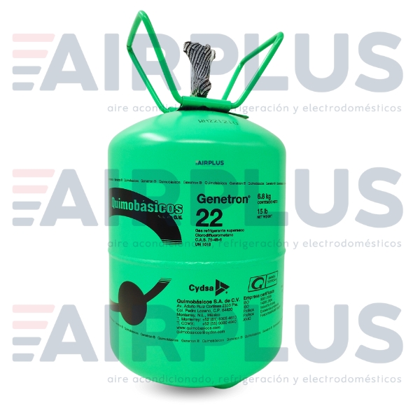 GAS REFRIGERANTE EN BOYA R-22 (GENETRON) 6.8 kg
