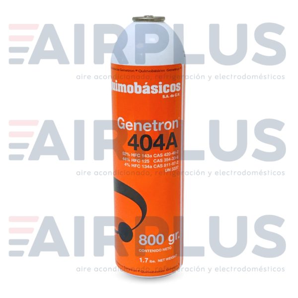 GAS REFRIGERANTE 404A (GENETRON) LATA 800g