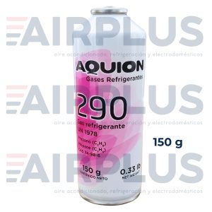 GAS REFRIGERANTE EN LATA R-290 (AQUION) 150g