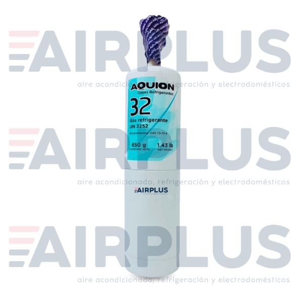GAS REFRIGERANTE R32 (AQUION) LATA DE 650g