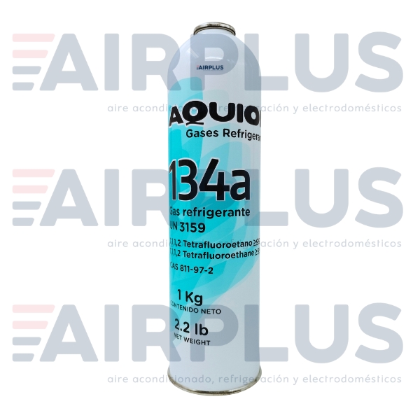 GAS REFRIGERANTE 134-A AQUION DE 1 KG