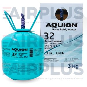GAS REFRIGERANTE EN BOYA R32 (AQUION) 3 kg