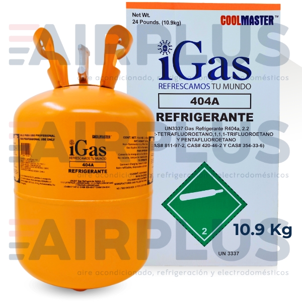 GAS REFRIGERANTE EN BOYA R404A (IGAS) 10.90 kg