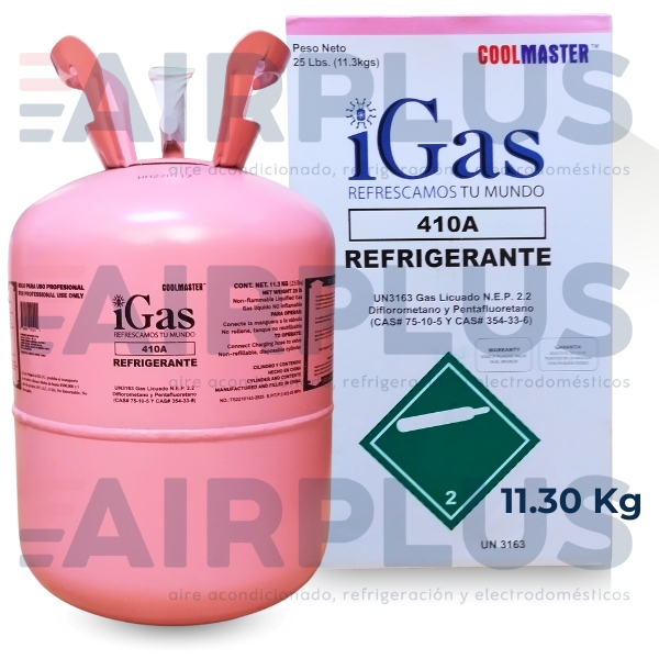 GAS REFRIGERANTE EN BOYA 410A (IGAS) 11.30 kg