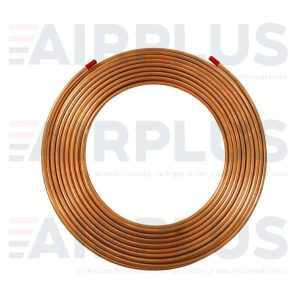 TUBO DE COBRE FLEXIBLE DE 1/4 ROLLO DE 15.24 M
