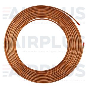 TUBO DE COBRE FLEXIBLE DE 3/16 ROLLO DE 15.24 M