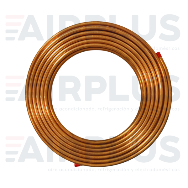 TUBO DE COBRE FLEXIBLE DE 1/2 ROLLO DE 15.24 M