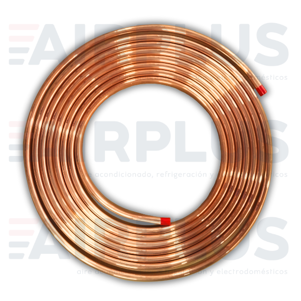TUBO DE COBRE FLEXIBLE DE 7/8 ROLLO DE 15.24 M