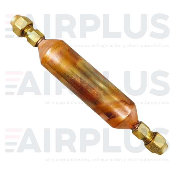 FILTRO DE 25 GR 1/4 X 1/4 FLARE CON TUERCAS