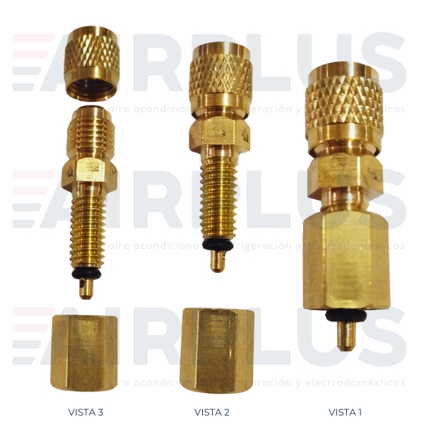 ECONO VALVULA CHECK PARA LATA DE GAS REFRIGERANTE