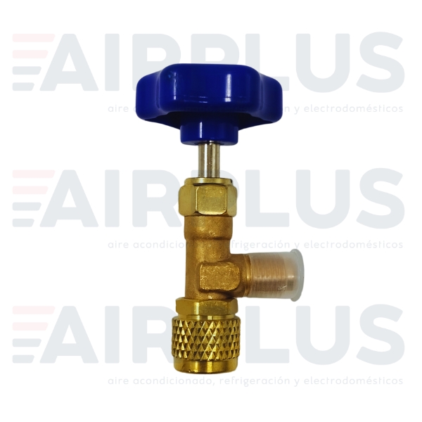 VALVULA DE SEGURIDAD PARA LATA DE GAS REFRIGERANTE