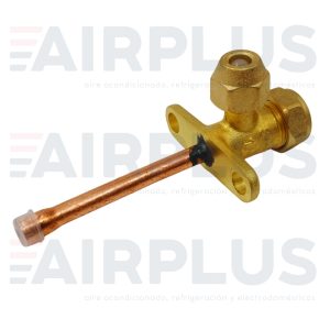 VALVULA PARA MINISPLIT RECTA DE 2 VIAS CONEXIÓN DE 1/4"