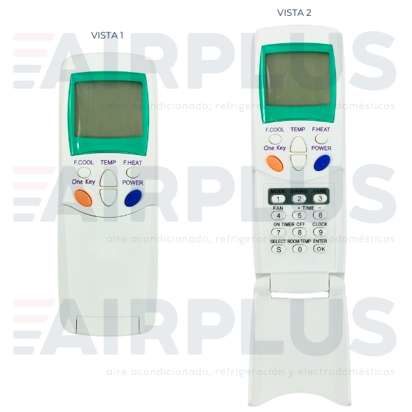 CONTROL REMOTO UNIVERSAL PARA AIRE ACONDICIONADO 4000 CODIGOS