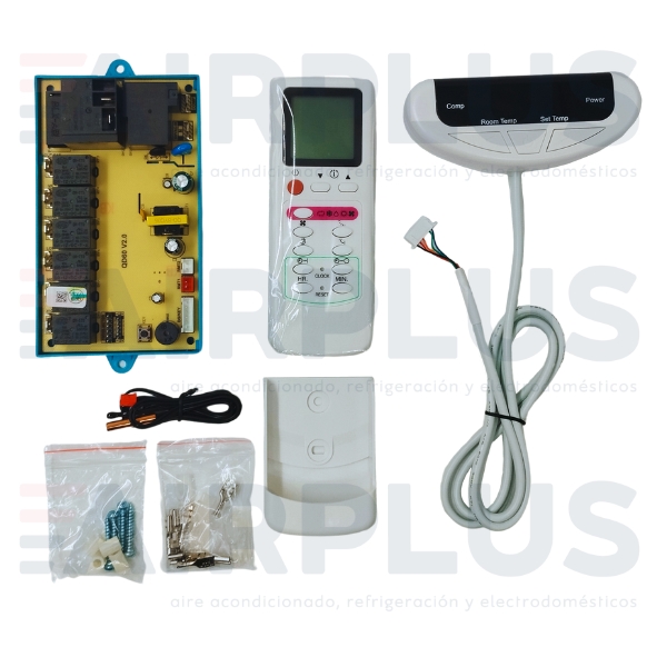 TARJETA UNIVERSAL PARA AIRE ACONDICIONADO A 220V FRIO/CALOR HASTA 5 TONELADAS