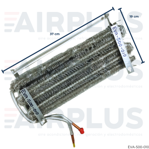 EVAPORADOR PARA REFRIGERADOR MABE WR01F03961, 225D7438G001 (37 X 19 CM)