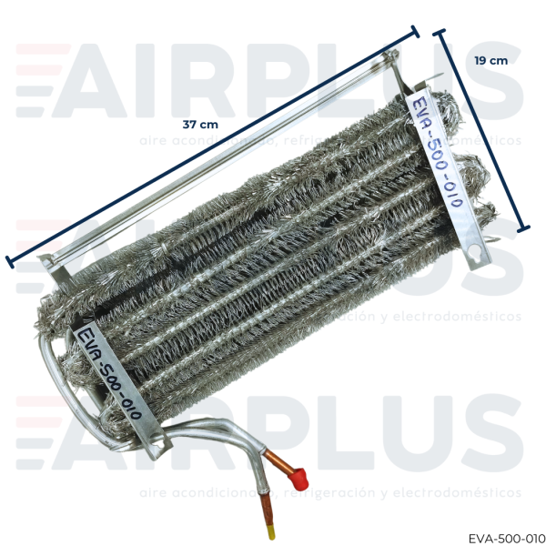 EVAPORADOR PARA REFRIGERADOR MABE WR01F03961, 225D7438G001 (37 X 19 CM)