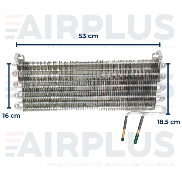 EVAPORADOR ACROSS-WHIRLPOOL 2263920 WP2263919 (53X18.5X16 CM)