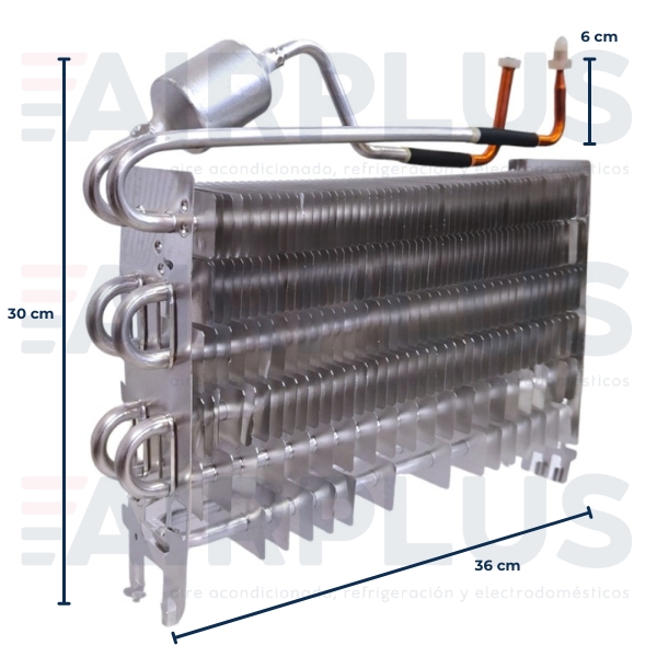 EVAPORADOR PARA REFRIGERADOR SAMSUNG CORTO ORIGINAL DA59-00553A (36X30X6 CM)
