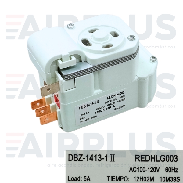 RELOJ DESHIELO COMPATIBLE CON SAMSUNG, DAEWOO, LG 12 HORAS 10 MIN